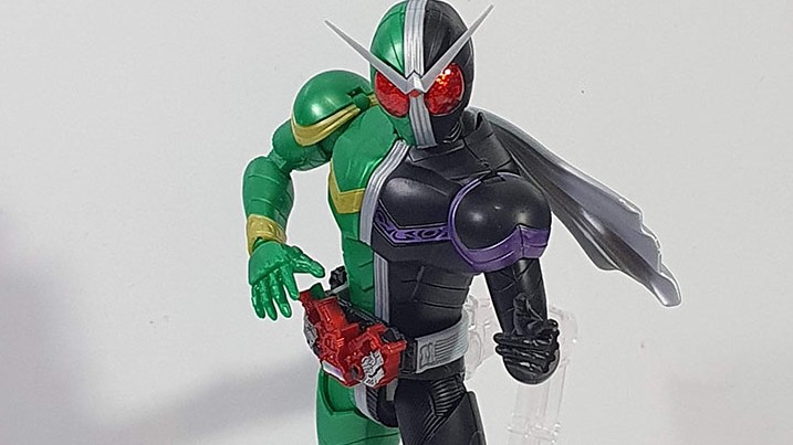 Kamen Rider Double Figure Rise Model Top View