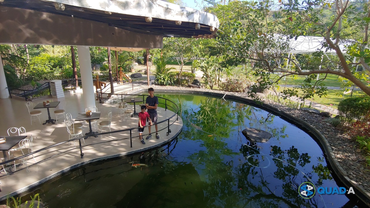 Green Canyon Eco Art Resort Pavilion Pond