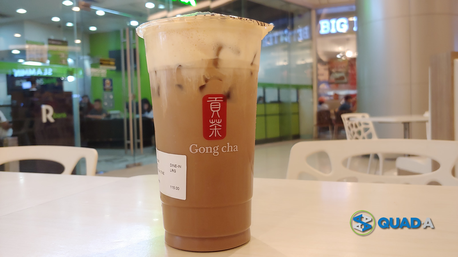 Gongcha House Special Golden Ovaltine - Php 115.00 Large